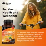 Turmeric, Curcumin & Ginger | 180 Tablets - Image 4