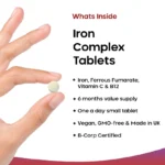 Iron Complex | 180 Tablets - Image 6