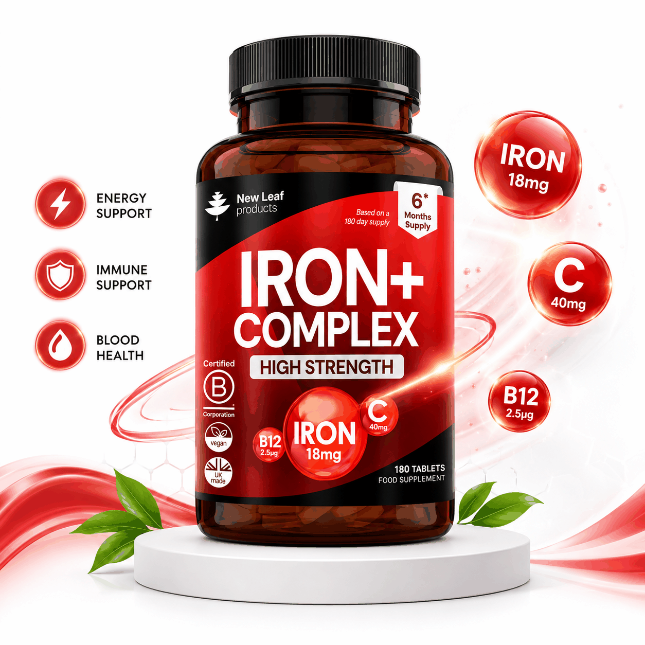 iron_complex_a_plus_light_animation Iron Complex | 180 Tablets - Image 1