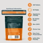 Vitamin D3 4000IU + K2 100µg | 365 Tablets | 12 Month Supply - Image 3