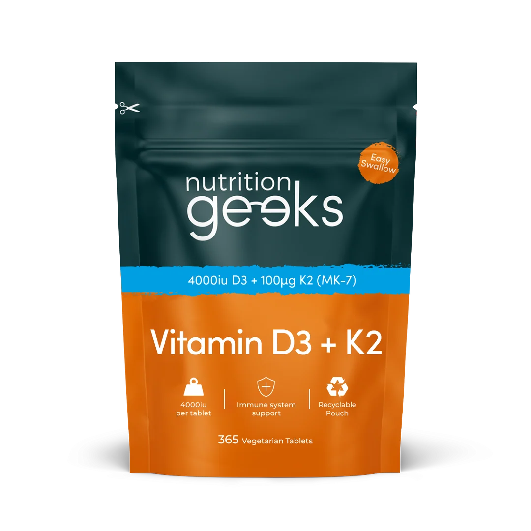 vitamin-d3-4000iu-k2-nutrition-geeks-image-position_319f7a86 Vitamin D3 4000IU + K2 100µg | 365 Tablets | 12 Month Supply - Image 1